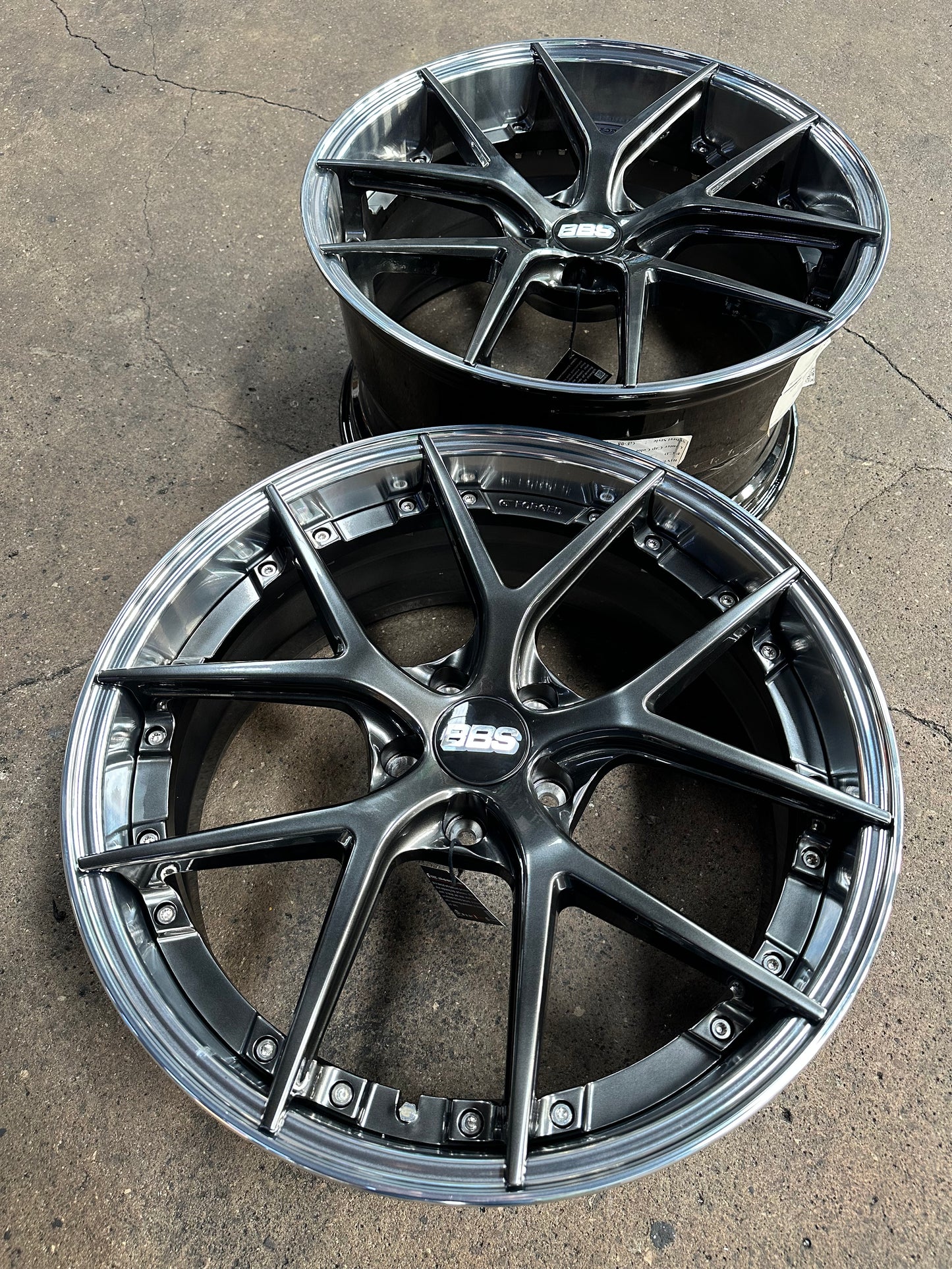 New 20x8.5 ET30 20x10 ET40 G Forged GF08 (4 wheel) 5x112 Hyper Dark