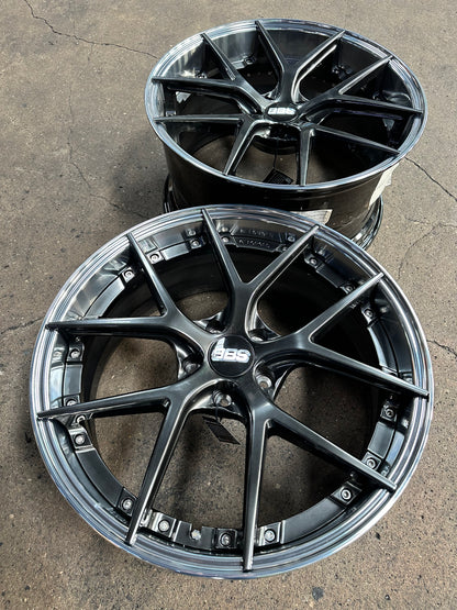 New 20x8.5 ET30 20x10 ET40 G Forged GF08 (4 wheel) 5x112 Hyper Dark