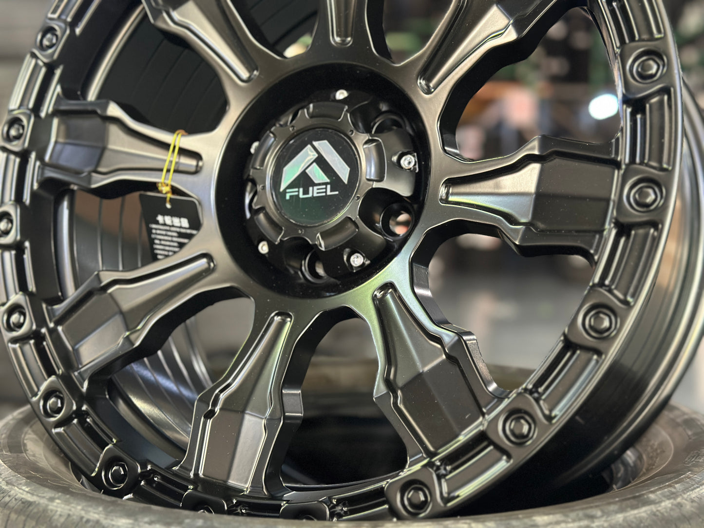 NEW 18X8.5 ET20 Fuel Design (4 wheel) 5X108 Black