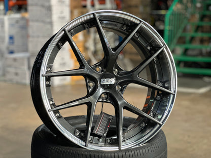 New 20x8.5 ET30 20x10 ET40 G Forged GF08 (4 wheel) 5x112 Hyper Dark