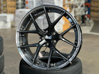 New 20x8.5 ET30 20x10 ET40 G Forged GF08 (4 wheel) 5x112 Hyper Dark