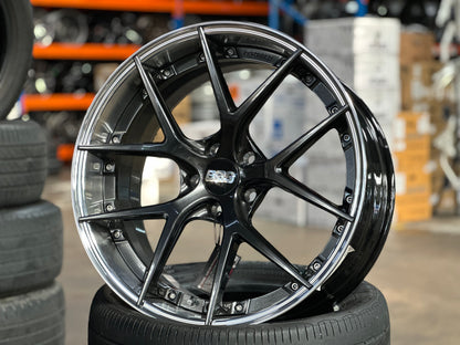New 20x8.5 ET30 20x10 ET40 G Forged GF08 (4 wheel) 5x112 Hyper Dark
