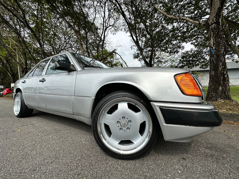 New 18X8 ET35 18x9 ET30 Mecedes Design Monoblock Rim (4 wheel) Gloss Silver 5X112