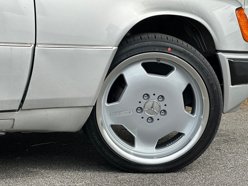 New 18X8 ET35 18x9 ET30 Mecedes Design Monoblock Rim (4 wheel) Gloss Silver 5X112