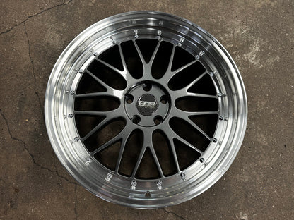 New 20x8.5 ET35 20x9.5 ET38 BBS LM Design (4 wheel) 5x112 Hyper Black