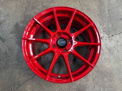 New 16X7 ET38 Advanti Storm S1 Rim (4 wheel) Red 4X100