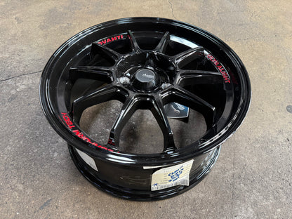 New 16x7 ET40 Advanti Tallo Rim (4 wheel) Gloss Black 4x100