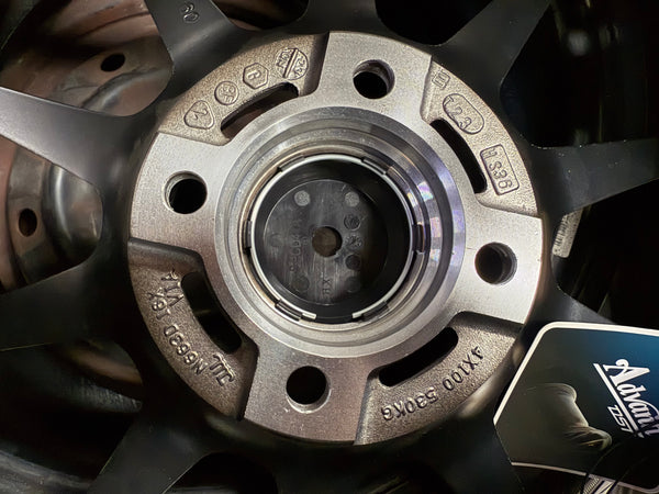 New 16x7 ET40 Advanti Tallo Rim (4 wheel) Gloss Black 4x100