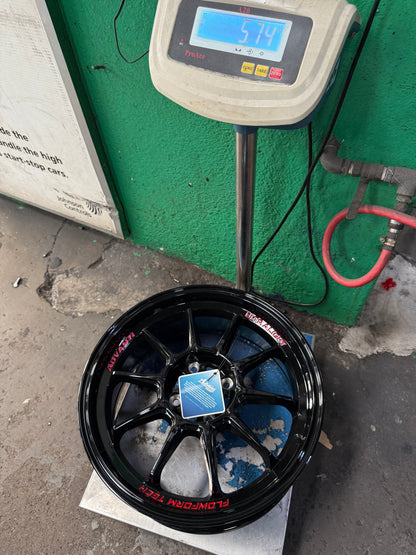 New 16x7 ET40 Advanti Tallo Rim (4 wheel) Gloss Black 4x100