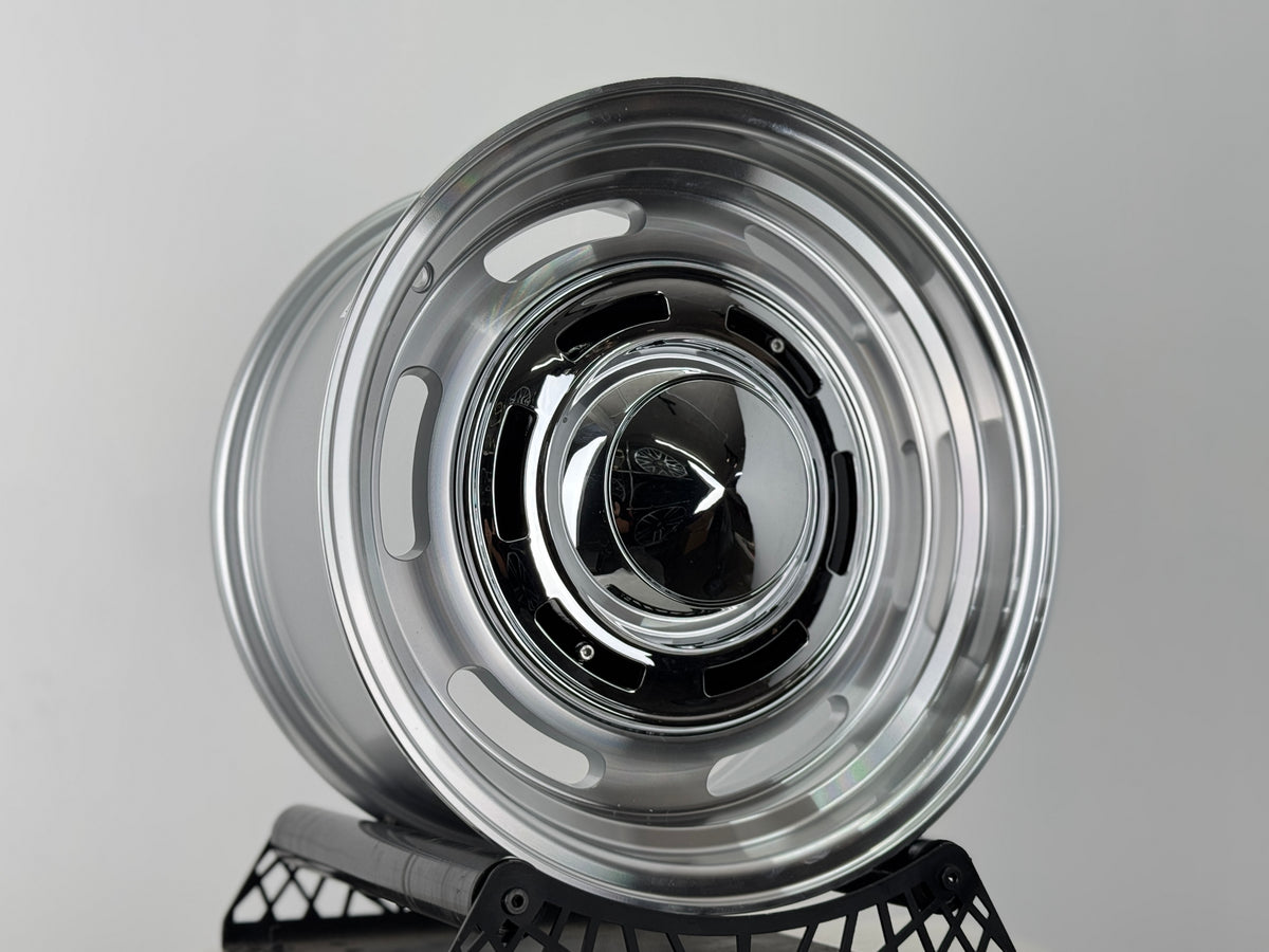New 16X8 ET-25 Dean Cross Country Rim (4 wheel) Gloss Silver 6X139.7