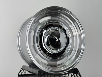 New 16X8 ET-25 Dean Cross Country Rim (4 wheel) Gloss Silver 6X139.7