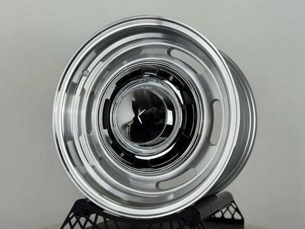 New 16X8 ET-25 Dean Cross Country Rim (4 wheel) Gloss Silver 6X139.7