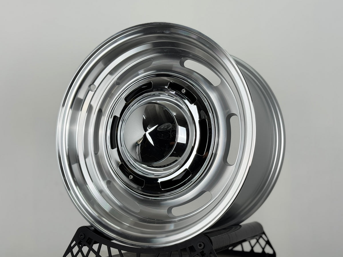 New 16X8 ET-25 Dean Cross Country Rim (4 wheel) Gloss Silver 6X139.7