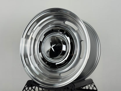 New 16X8 ET-25 Dean Cross Country Rim (4 wheel) Gloss Silver 6X139.7