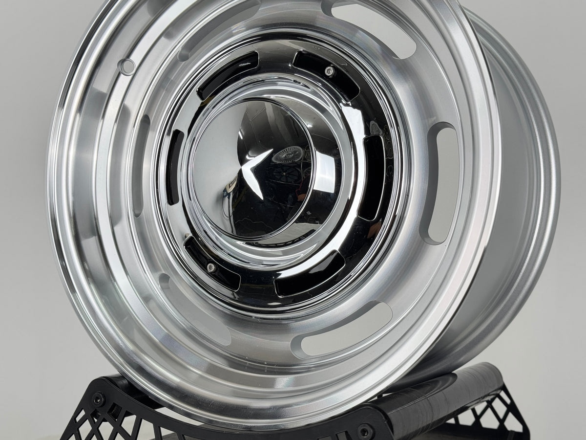 New 16X8 ET-25 Dean Cross Country Rim (4 wheel) Gloss Silver 6X139.7