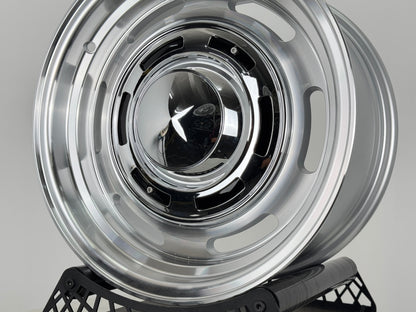 New 16X8 ET-25 Dean Cross Country Rim (4 wheel) Gloss Silver 6X139.7