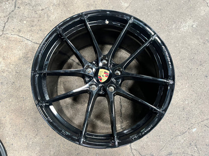New 20x8.5 ET50 20x11 ET50 OZ Leggera HLT (4 wheel) 5x130 Black