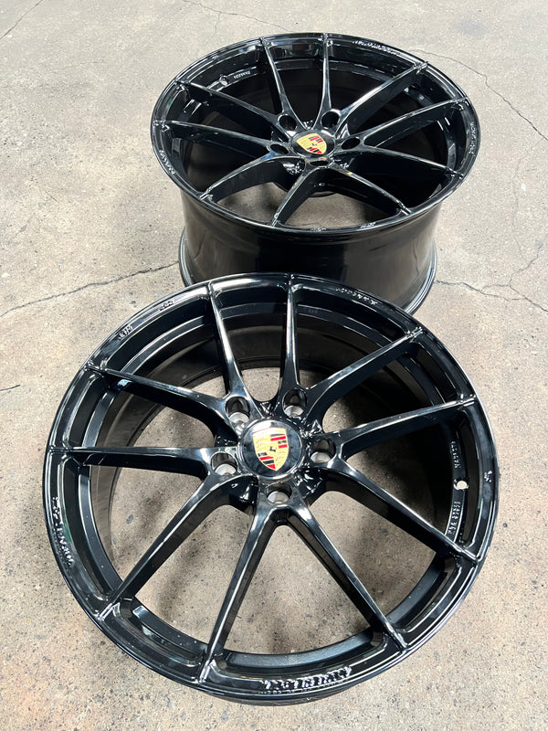 New 20x8.5 ET50 20x11 ET50 OZ Leggera HLT (4 wheel) 5x130 Black