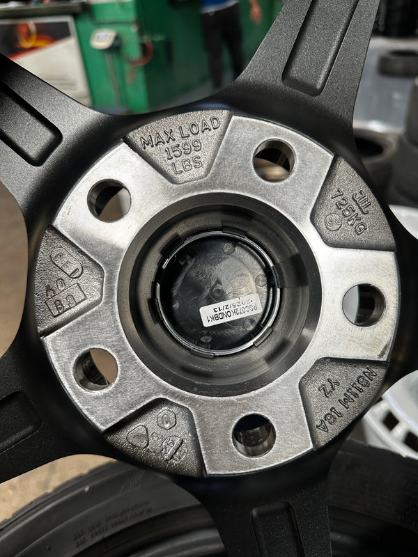 New 18x8.5 ET43 Konig Hyperspec Rim (4 wheel) Gunmetal Polished Lips 5x114.3