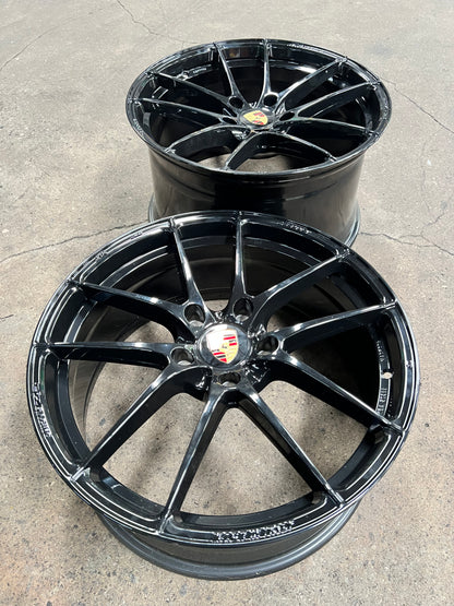 New 20x8.5 ET50 20x11 ET50 OZ Leggera HLT (4 wheel) 5x130 Black