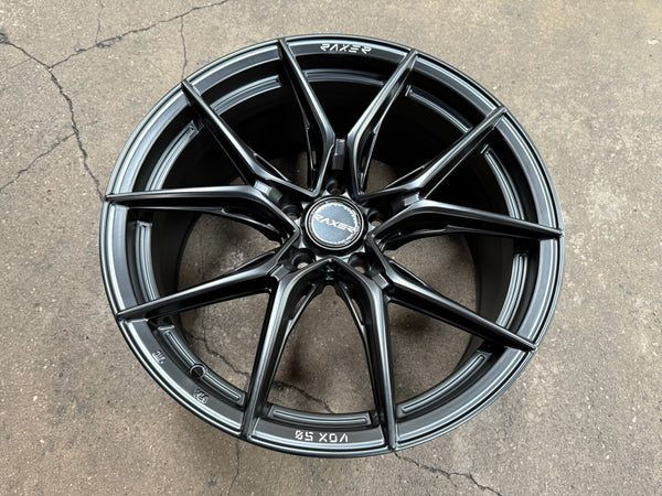 NEW 18X8.5 ET42 Raxer VOX50 Rim (4 Wheel) Matte Black 5X114.3