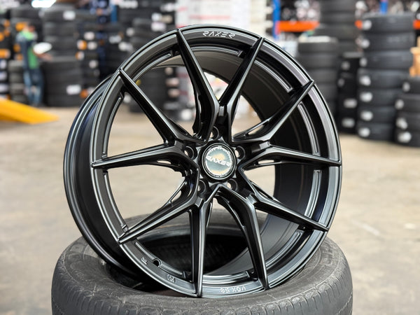 NEW 18X8.5 ET42 Raxer VOX50 Rim (4 Wheel) Matte Black 5X114.3