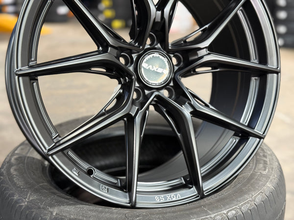 NEW 18X8.5 ET42 Raxer VOX50 Rim (4 Wheel) Matte Black 5X114.3