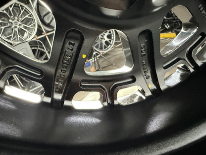 New 16X8 ET35 Lenso Ebola Rim (4 wheel) Gloss Black 5X114.3