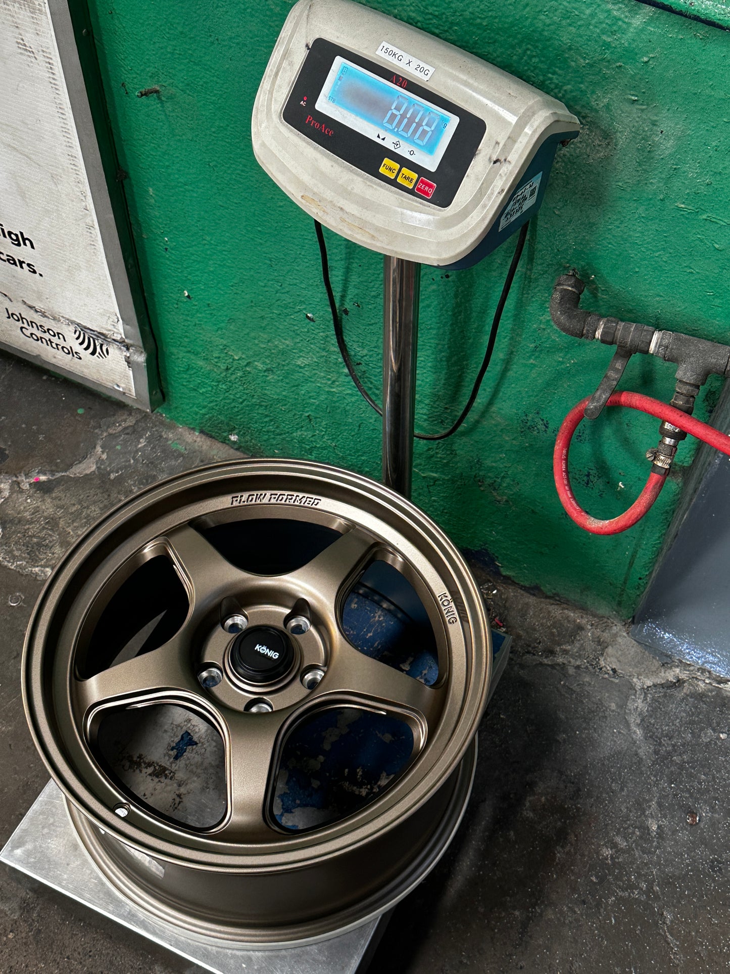 New 17x8 ET40 Konig Hyperspec Rim (4 wheel) Bronze 5x114.3