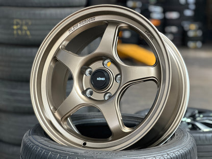 New 17x8 ET40 Konig Hyperspec Rim (4 wheel) Bronze 5x114.3