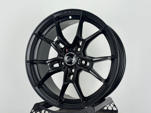 New 17X7.5 ET40 Hotwheels HW02 Rim (4 wheel) Matt Black 5X114.3