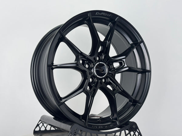 New 17X7.5 ET40 Hotwheels HW02 Rim (4 wheel) Matt Black 5X100