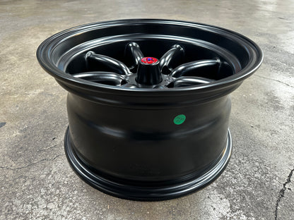 New 15x8 ET-5 CLS Watanabe Rim (4 wheel) Black 4x114.3