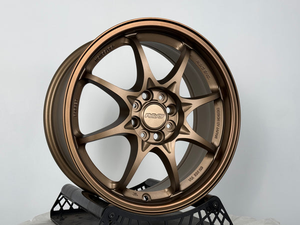 New 16X7 ET40 AOW CE28 Rim (4 wheel) Matt Bronze 4X100