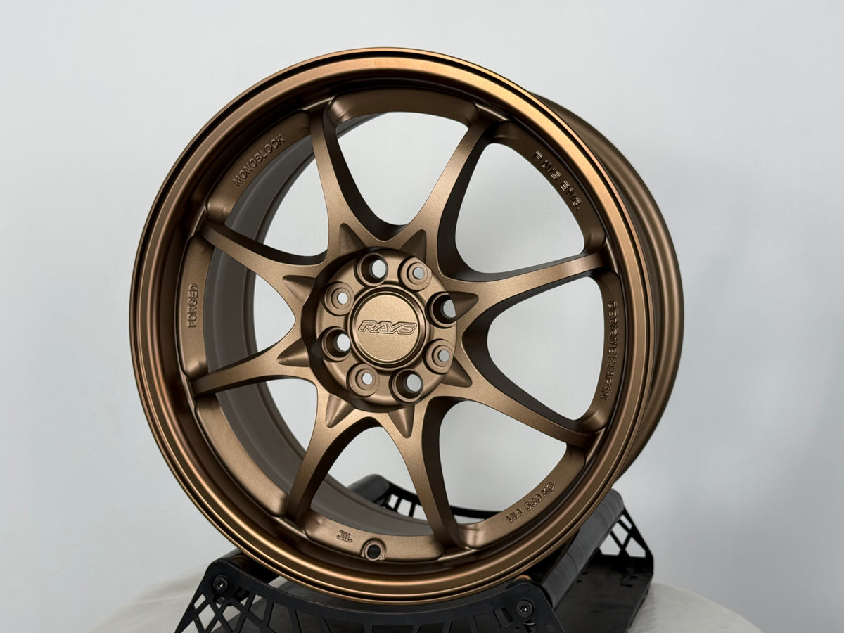 New 16X7 ET40 AOW CE28 Rim (4 wheel) Matt Bronze 4X100