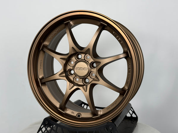 New 16X7 ET40 AOW CE28 Rim (4 wheel) Matt Bronze 4X100
