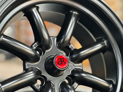 New 15x8 ET-5 CLS Watanabe Rim (4 wheel) Black 4x114.3