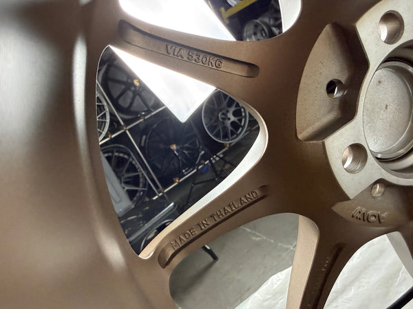 New 16X7 ET40 AOW CE28 Rim (4 wheel) Matt Bronze 4X100