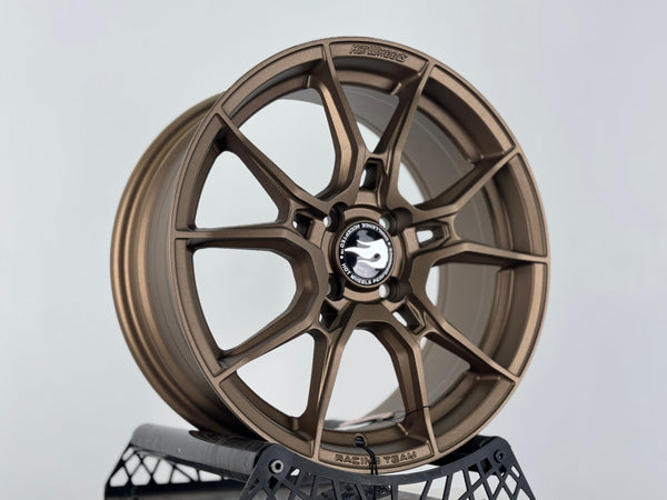 New 16X7 ET40 Hotwheels HW02 Rim (4 wheel) Matt Bronze 4X100