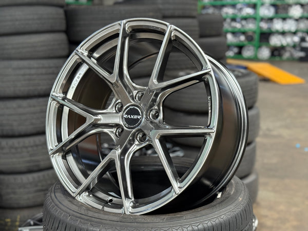 New 18x8.5 ET42 Raxer RTX02 Rim (4 wheel) Hyper Black 5x114.3
