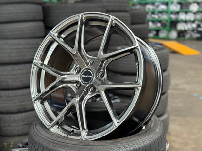NEW 18X8.5 ET42 Raxer RTX02 Rim (4 wheel) Hyper Black 5X114.3