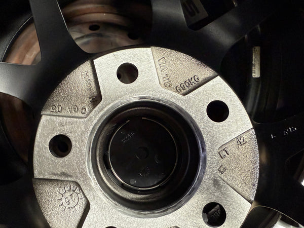 New 18x8.5 ET42 Raxer RTX02 Rim (4 wheel) Hyper Black 5x114.3