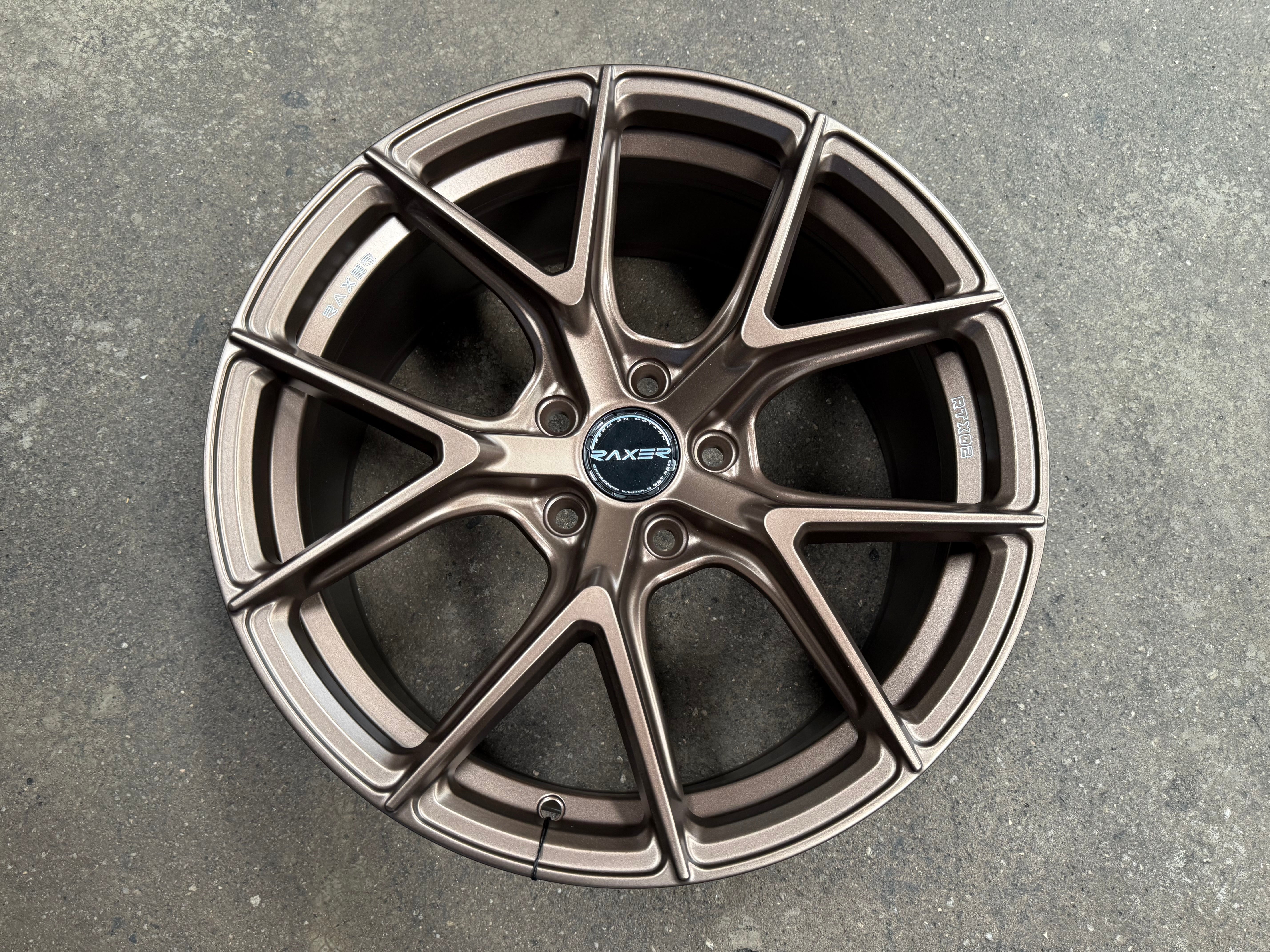 NEW 18X8.5 ET42 Raxer RTX02 Rim (4 wheel) Matte Bronze 5X112