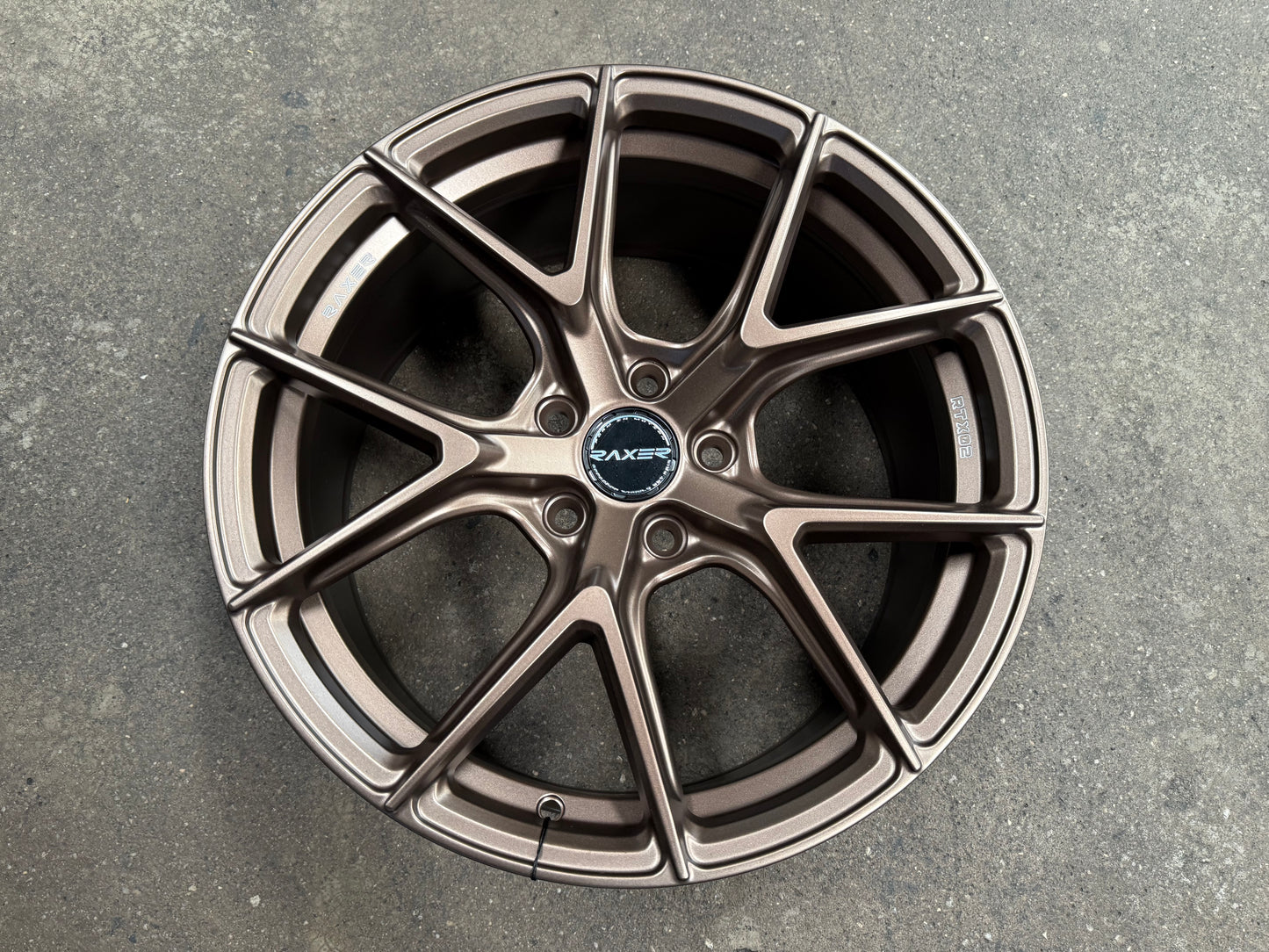 NEW 18X8.5 ET42 Raxer RTX02 Rim (4 wheel) Matte Bronze 5X114.3