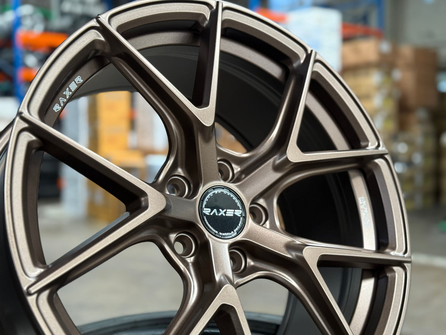 NEW 18X8.5 ET42 Raxer RTX02 Rim (4 wheel) Matte Bronze 5X114.3