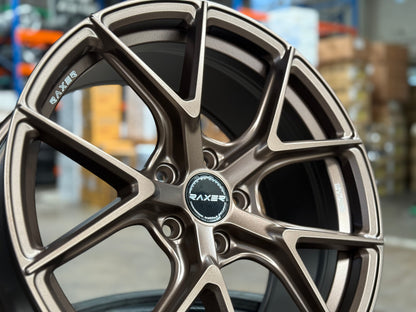 NEW 18X8.5 ET42 Raxer RTX02 Rim (4 wheel) Matte Bronze 5X114.3