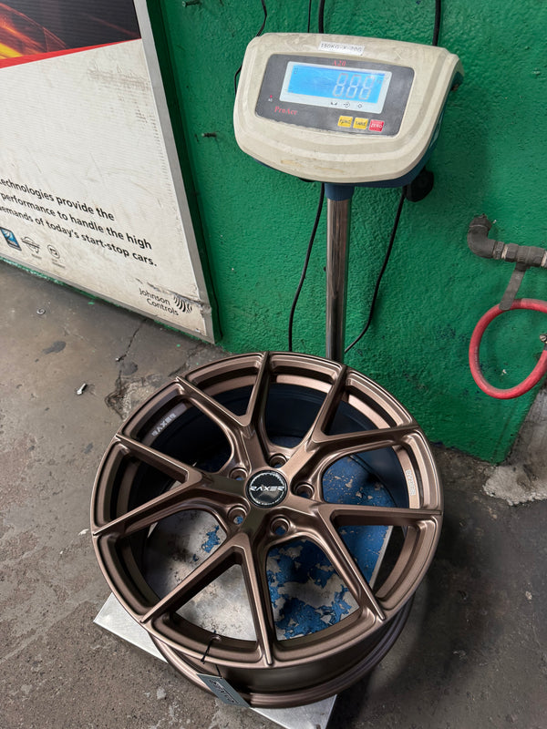 New 18x8.5 ET42 Raxer RTX02 Rim (4 wheel) Matte Bronze 5x114.3