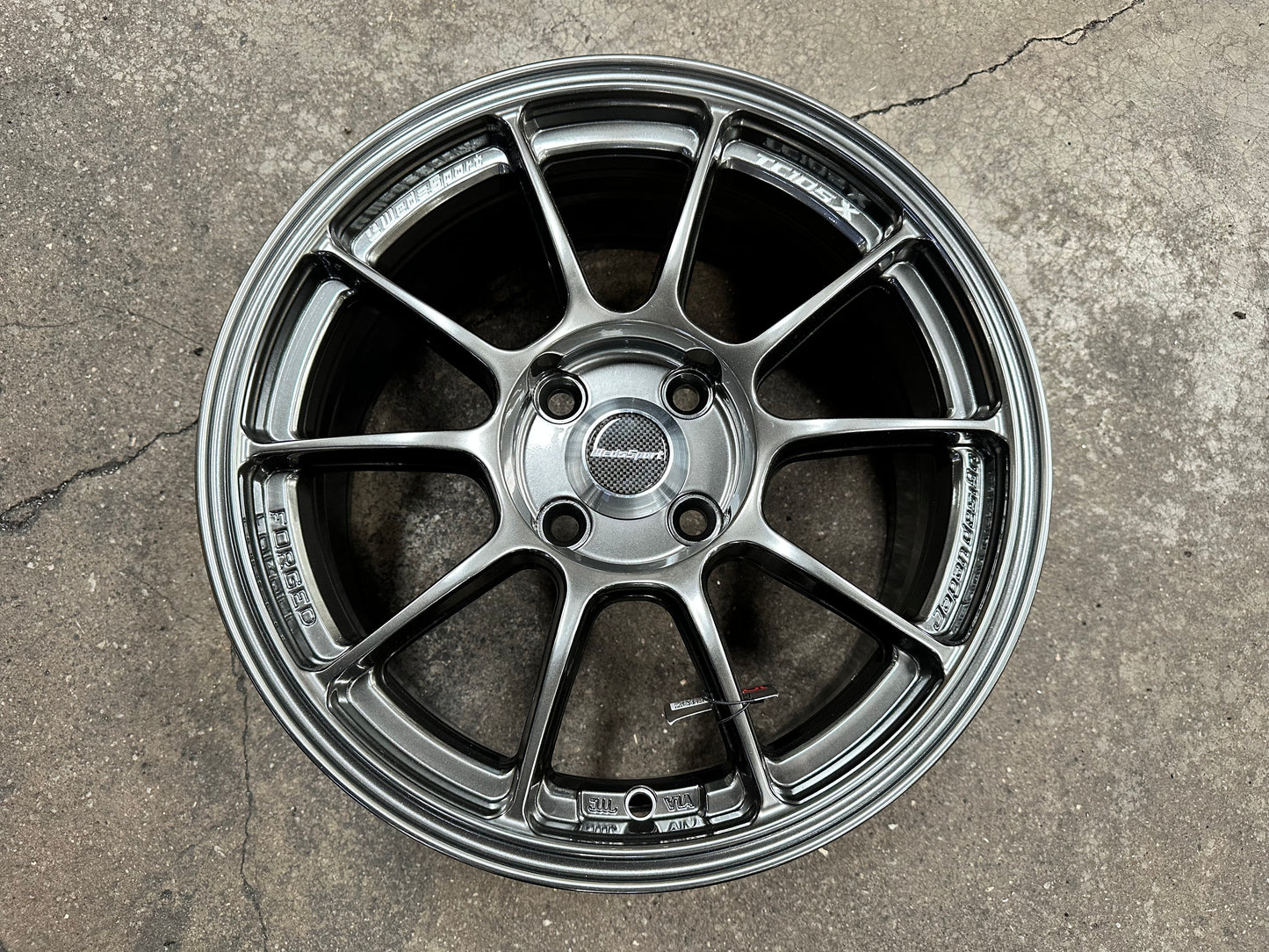 New 15X7 ET35 NK TC105X Rim (4 wheel) Gloss Grey 4X100 EJ TITAN