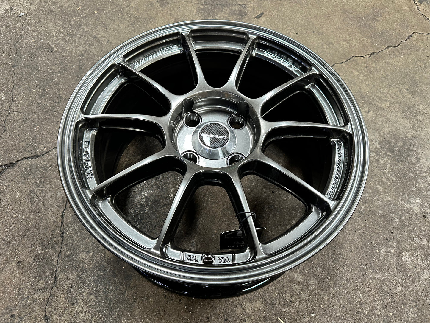 New 15X7 ET35 NK TC105X Rim (4 wheel) Gloss Grey 4X100 EJ TITAN
