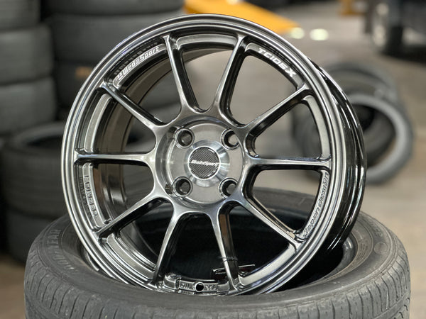 New 15X7 ET35 NK TC105X Rim (4 wheel) Gloss Grey 4X100 EJ TITAN